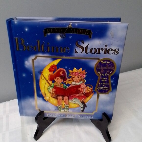 Bedtime stories childrens book with golden page edges - Picture 1 of 1